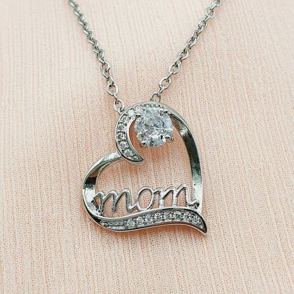 🔥Heart Mother's Gifts Lovely Pendant Necklace for Women, EVGG1030 - Picture 4 of 4
